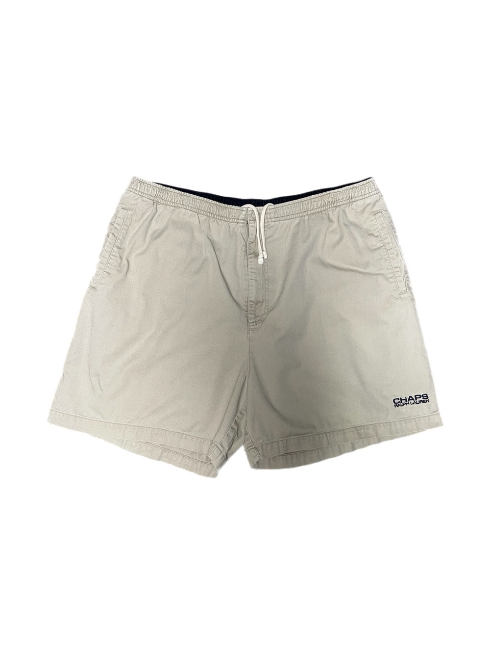 Vintage 90s Ralph Lauren Embroidered 5” Khaki Shorts
